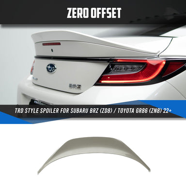 Zero Offset  TRD Style Ducklip Spoiler for Subaru BRZ (ZD8) / Toyota GR86 (ZN8) 22+ - MODE Auto Concepts
