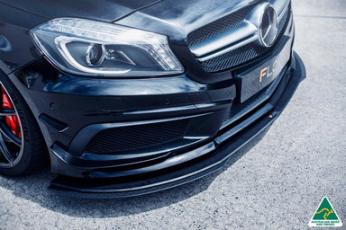 A45 AMG W176 (PFL) Front Lip Splitter Extensions (Pair) - MODE Auto Concepts