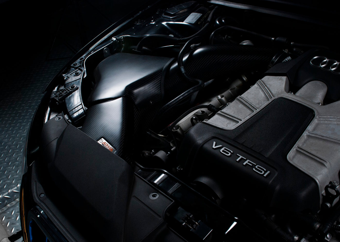 Armaspeed Carbon Fibre Air Intake suit Audi S4 S5 B8 B8.5 3.0T - MODE Auto Concepts