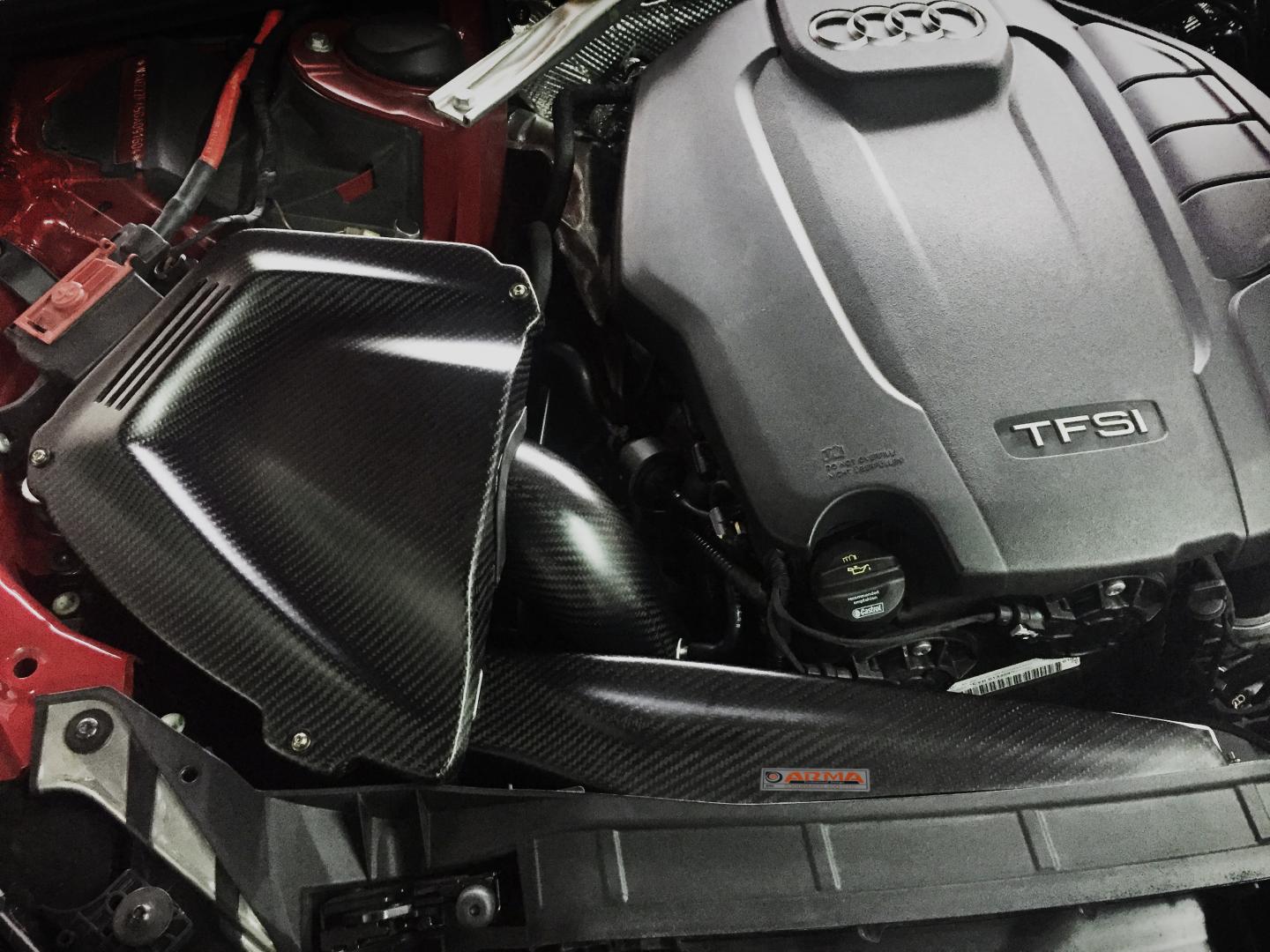Armaspeed Carbon Fibre Air Intake suit Audi A4 B9 2.0T - MODE Auto Concepts