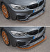 BMW Genuine Carbon GTS Front Adjustable Splitter - BMW M3/M4 2014-2017 (F80/F82/F83) - MODE Auto Concepts