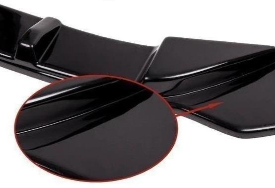 MAXTON DESIGN FRONT SPLITTER V2 MAZDA 3 MPS BL Front Lip - MODE Auto Concepts