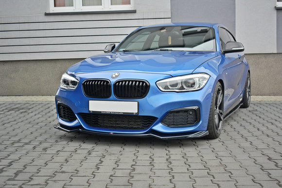 Maxton Design BMW 1M F20 (Facelift) Front Splitter Lip V2 - MODE Auto Concepts