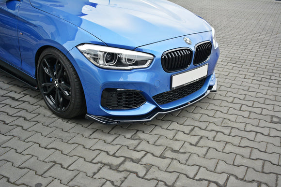 Maxton Design BMW 1M F20 (Facelift) Front Splitter Lip V2 - MODE Auto Concepts