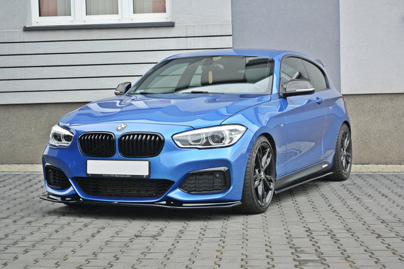 Maxton Design BMW 1M F20 (Facelift) Front Splitter Lip V3 - MODE Auto Concepts