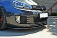 Maxton Design Front Splitter Ver.2 VW Golf Mk6 GTI Front Lip - MODE Auto Concepts