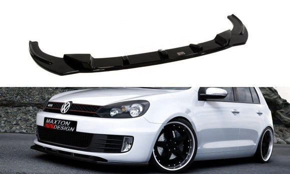 Maxton Design Front Splitter Ver.1 VW Golf Mk6 GTI Front Lip - MODE Auto Concepts