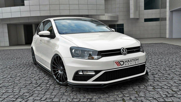 Maxton Design Front Splitter V.2 VW Polo Mk5 GTI (Facelift) - MODE Auto Concepts
