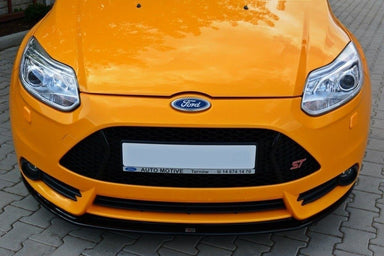 Maxton Design Front Ford Focus Mk 3 ST Prefacelift Front Splitter Lip + Side Skirts - MODE Auto Concepts