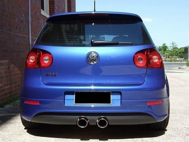 Maxton Design VW Golf Mk5 R32 Rear Bumper Valance With R32 Exhaust Hol ...