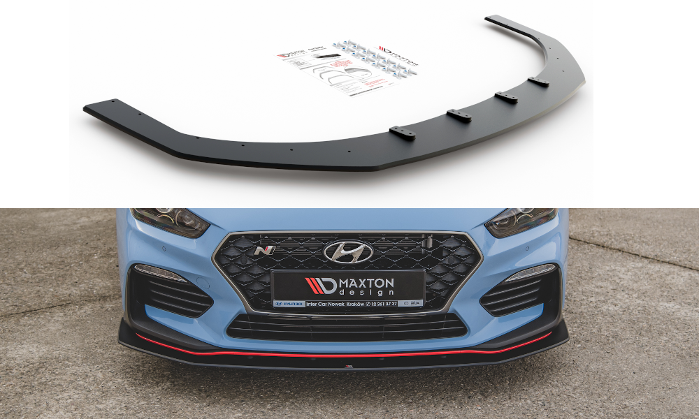Maxton Design Racing Durability Front Splitter Hyundai I30 N MK3 Hatchback / Fastback - MODE Auto Concepts