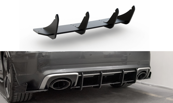 Maxton Design Racing Durability Rear Diffuser V1 Audi RS3 8VA Sportback - MODE Auto Concepts