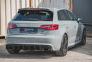 Maxton Design Racing Durability Rear Side Splitters Audi RS3 8VA Sportback - MODE Auto Concepts