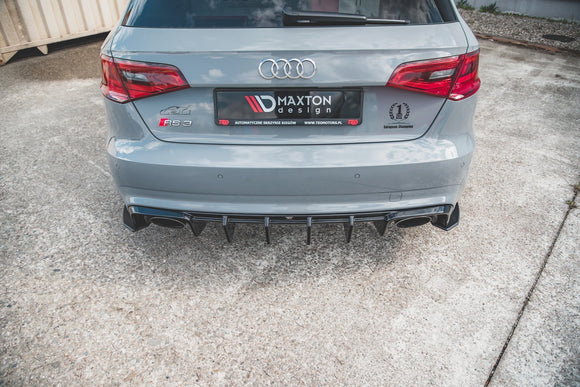 Maxton Design Racing Durability Rear Side Splitters Audi RS3 8VA Sportback - MODE Auto Concepts