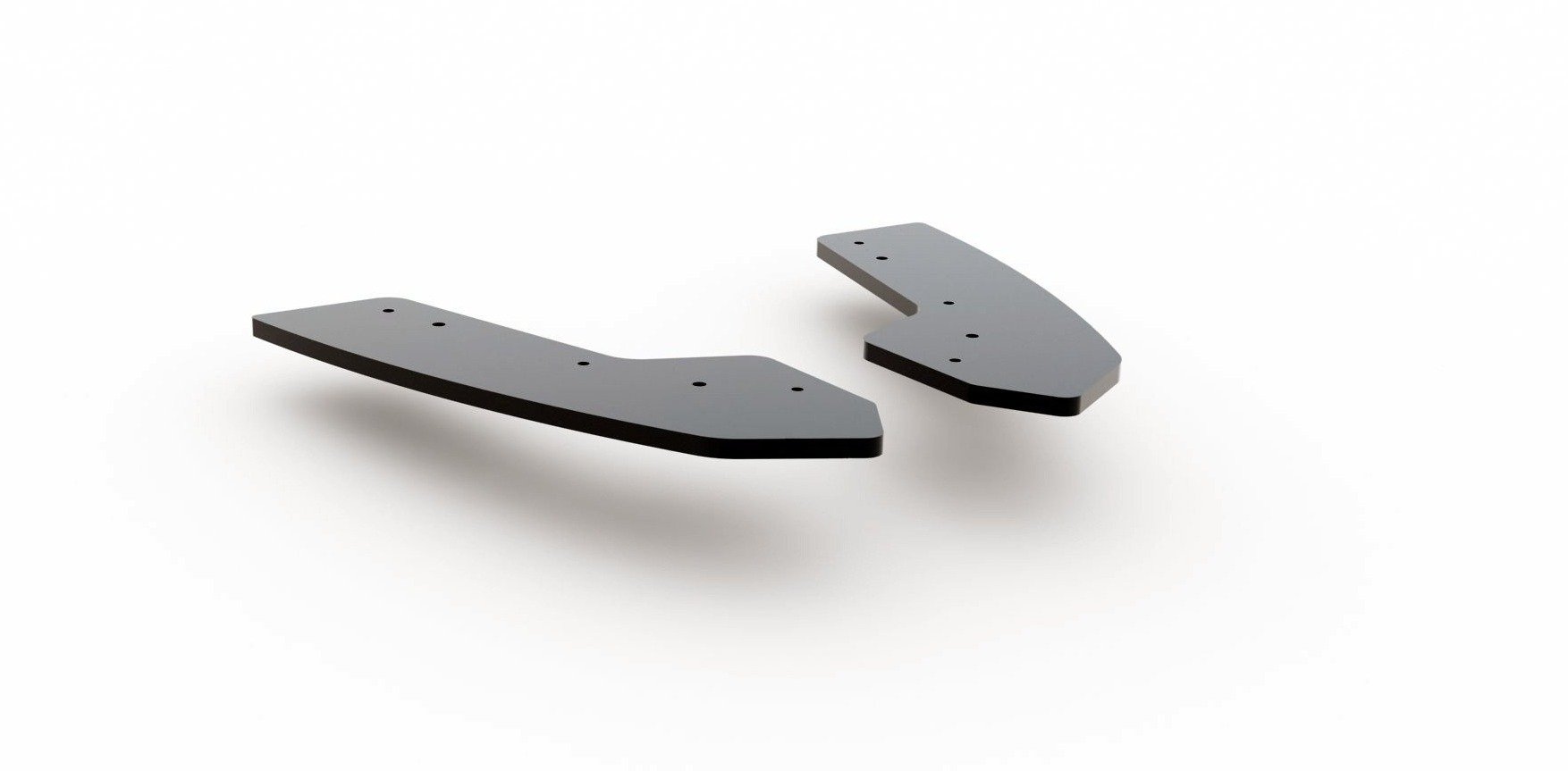 Maxton Design Racing Durability Rear Side Splitters Audi RS3 8VA Sportback - MODE Auto Concepts