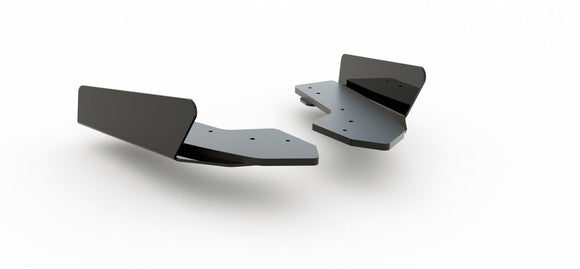 Maxton Design Racing Durability Rear Side Splitters + Rear Flaps Audi RS3 8VA Sportback - MODE Auto Concepts