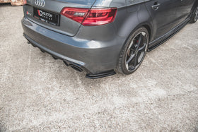 Maxton Design Rear Side Splitters Audi RS3 8VA Sportback - MODE Auto Concepts