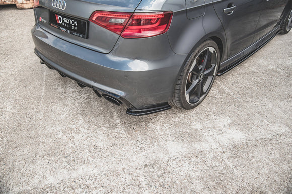 Maxton Design Rear Side Splitters Audi RS3 8VA Sportback - MODE Auto Concepts