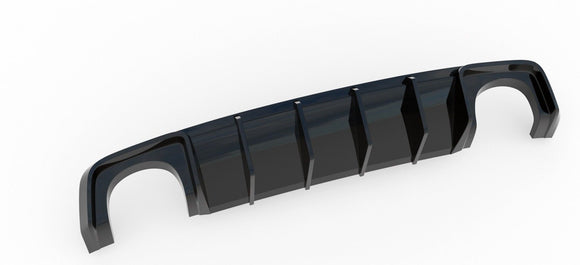 Maxton Design Rear Diffuser v2 Valance Audi RS3 8VA Sportback - MODE Auto Concepts