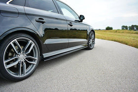 Maxton Design Side Skirts Audi S3 8V / A3 S-Line Sedan - MODE Auto Concepts