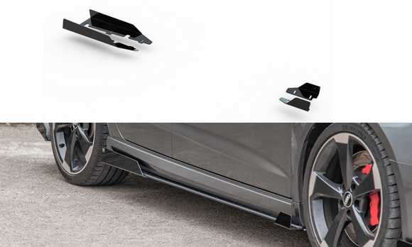 Maxton Design Racing  Side Flaps Audi RS3 8VA Sportback - MODE Auto Concepts