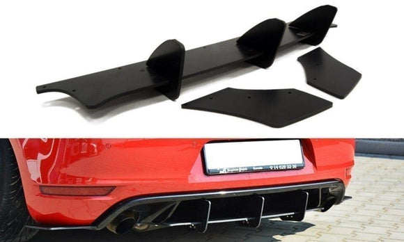 Maxton Design VW Golf Mk6 GTI / 35th Rear Diffuser & Rear Side Splitters - MODE Auto Concepts