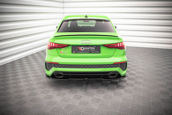 Maxton Design Central Rear Splitter Audi RS3 8Y Sedan - MODE Auto Concepts