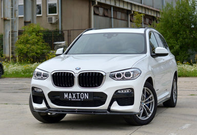 Maxton Design Front Splitter Lip suit BMW X3 M40i & 30i M Sport G01 - MODE Auto Concepts