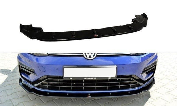 Maxton Design Front Splitter VW Golf Mk7.5 R Ver1 (Facelift) Front Lip - MODE Auto Concepts