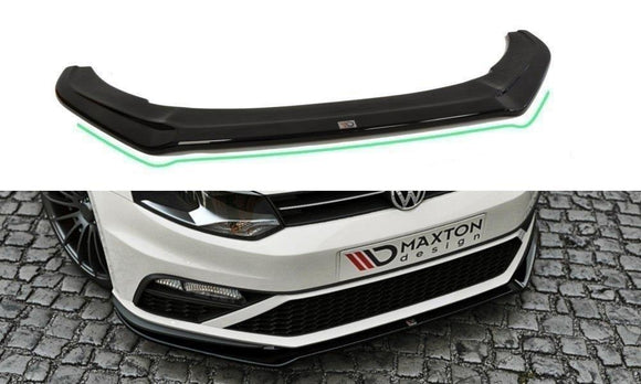 Maxton Design Front Splitter V.2 VW Polo Mk5 GTI (Facelift) - MODE Auto Concepts