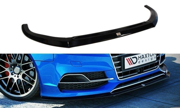 Maxton Design Front Splitter Audi S3 8V (Sedan, Cabrio) / Audi A3 8V Sline Front Lip - MODE Auto Concepts