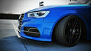 Maxton Design Front Splitter Audi S3 8V (Sedan, Cabrio) / Audi A3 8V Sline Front Lip - MODE Auto Concepts