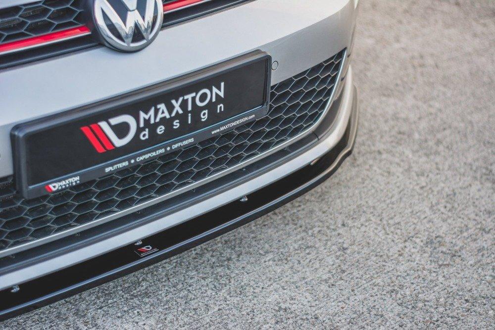 Maxton Design Front Splitter V.1 VW Golf Mk7 GTI (Prefacelift) Front Lip - MODE Auto Concepts