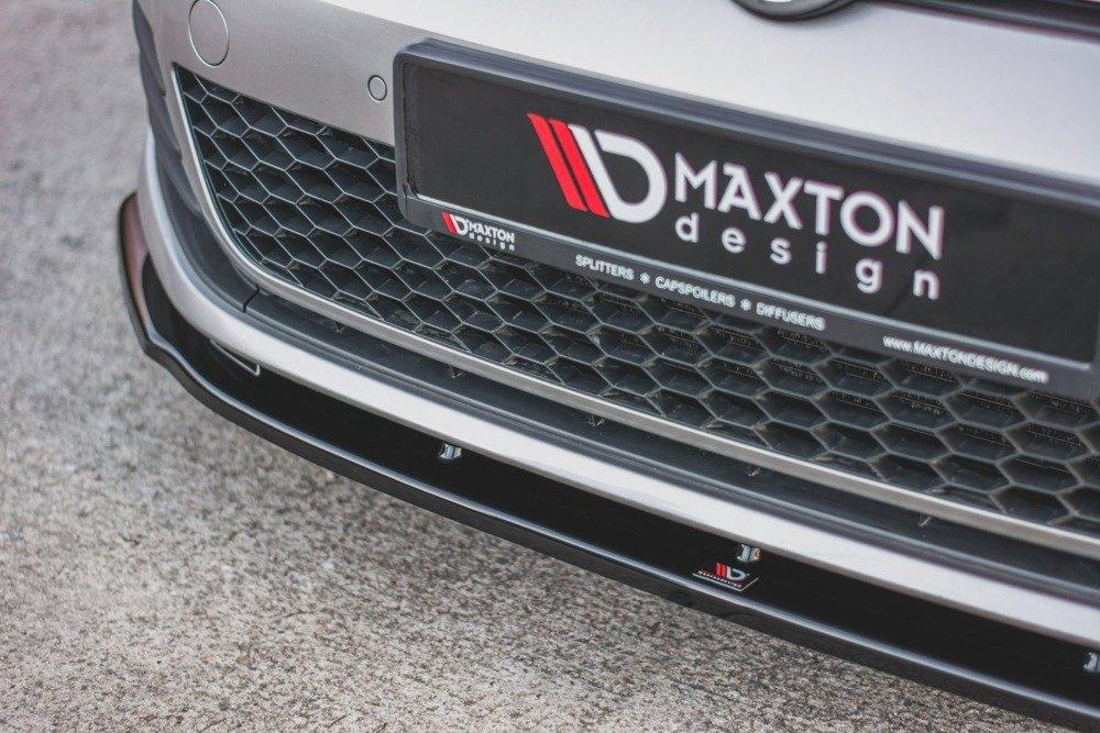 Maxton Design Front Splitter V.1 VW Golf Mk7 GTI (Prefacelift) Front Lip - MODE Auto Concepts