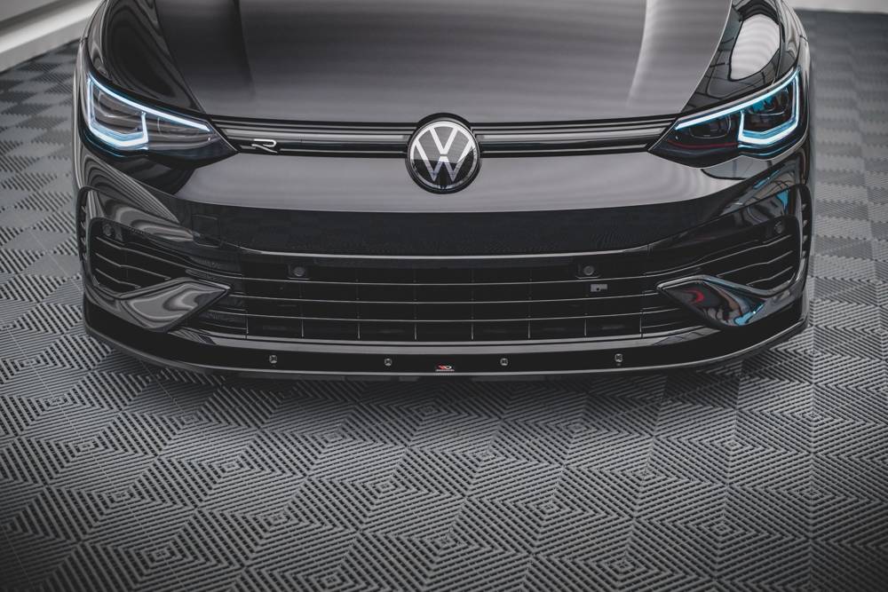 Maxton Design Front Splitter Lip V.1 suit VW Golf Mk8 R - MODE Auto Concepts