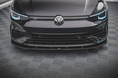 Maxton Design Front Splitter Lip V.1 suit VW Golf Mk8 R - MODE Auto Concepts