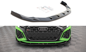 Maxton Design Front Splitter V.2 Audi RS3 8Y Front Lip - MODE Auto Concepts
