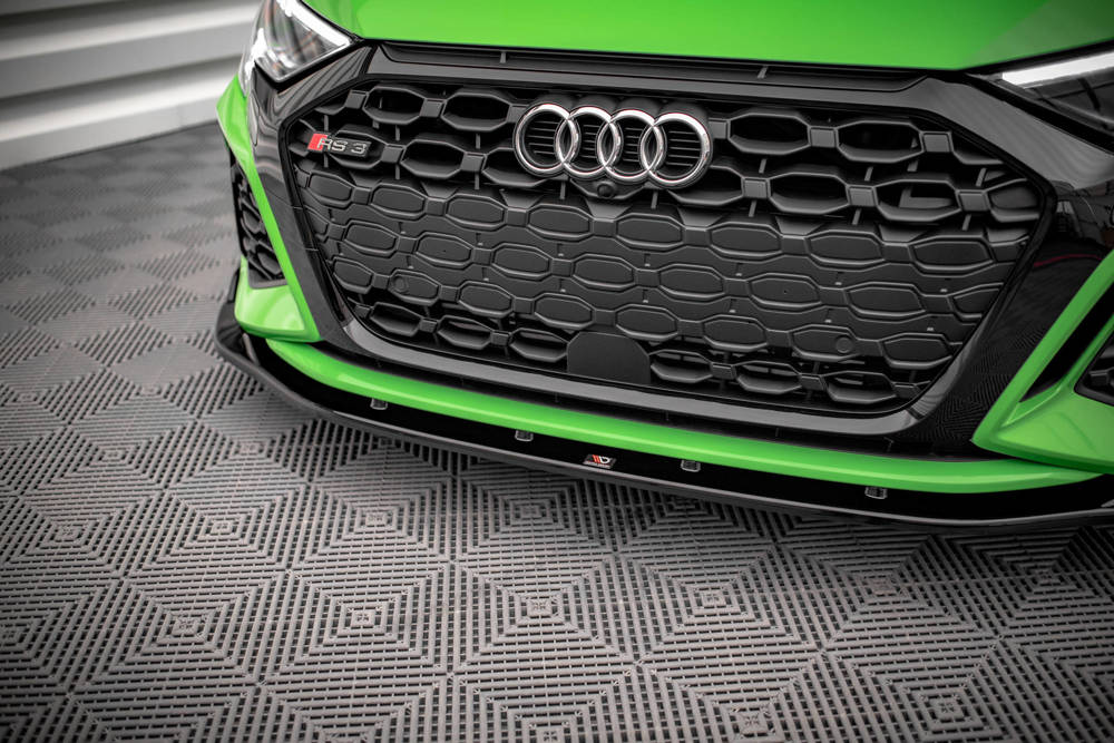 Maxton Design Front Splitter V.2 Audi RS3 8Y Front Lip - MODE Auto Concepts