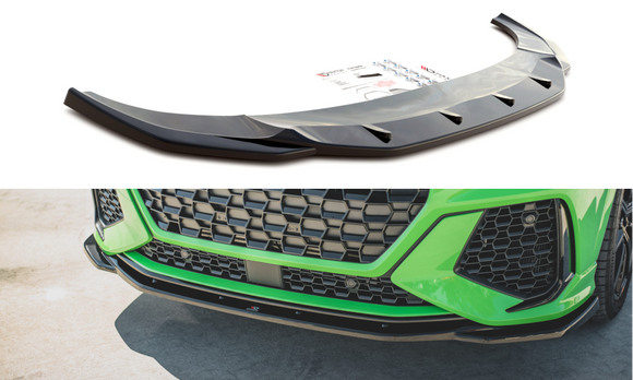 Maxton Design Front Splitter Lip V2 suit Audi RSQ3 F3 - MODE Auto Concepts