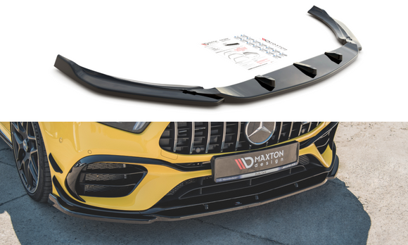 Maxton Design Front Splitter V.2 Mercedes A45S W177 AMG Front Lip - MODE Auto Concepts