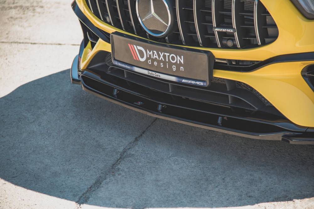 Maxton Design Front Splitter V.2 Mercedes A45S W177 AMG Front Lip - MODE Auto Concepts
