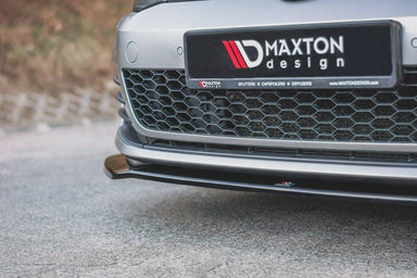 Maxton Design Front Splitter V.2 VW Golf Mk7 GTI (Prefacelift) Front Lip - MODE Auto Concepts
