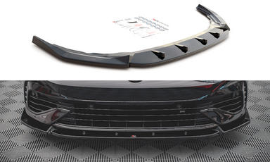 Maxton Design Front Splitter Lip V.2  for VW Golf Mk8 R - MODE Auto Concepts