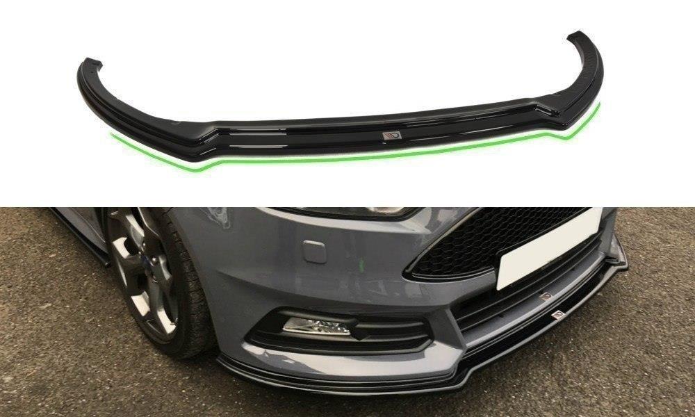 Front Bumper Lip Spoiler Splitter Body Kit Fit For Hyundai I20 MK2  Pre-facelift
