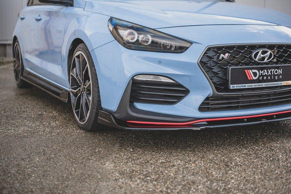 Maxton Design Hyundai i30 Mk3 N Front Splitter V.3 - MODE Auto Concepts