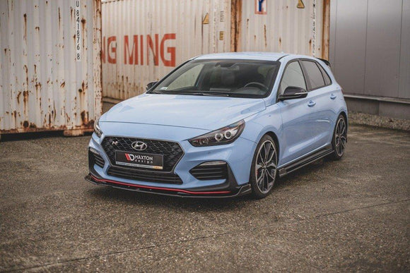 Maxton Design Hyundai i30 Mk3 N Front Splitter V.3 - MODE Auto Concepts