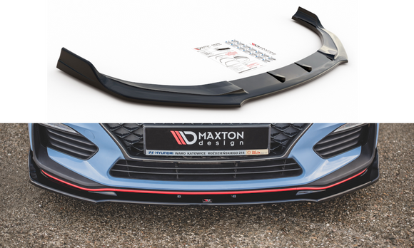 Maxton Design Hyundai i30 Mk3 N Front Splitter V.3 - MODE Auto Concepts