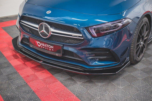 Maxton Design Front Splitter V.3 Mercedes A35 W177 AMG Front Lip - MODE Auto Concepts