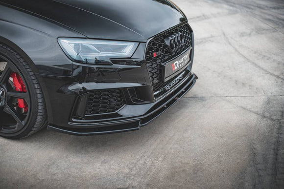 Maxton Design Audi RS3 Facelift Front Splitter Lip V4 - MODE Auto Concepts
