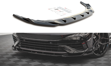 Maxton Design Front Splitter Lip V.4  for VW Golf Mk8 R - MODE Auto Concepts